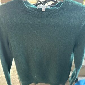 ANTONIO MELANI Deep Green Crew Neck Sweater